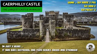 Caerphilly Castle  The Largest in Wales 2nd in Britain [upl. by Aratal569]