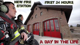 First 24 Hours in a New Fire Station  A Day in the Life [upl. by Ahseek936]