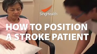 How To Position A Stroke Patient [upl. by Salangi]