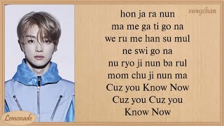 NCT U  Know Now Easy Lyrics [upl. by Odareg]