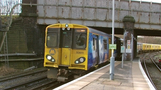 Half an Hour at 216  Birkenhead North Station 1022017  Class 507 508 terminus [upl. by Cullan]