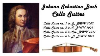 Johann Sebastian Bach  Cello suites in 432 Hz great for reading or studying [upl. by Ysiad]